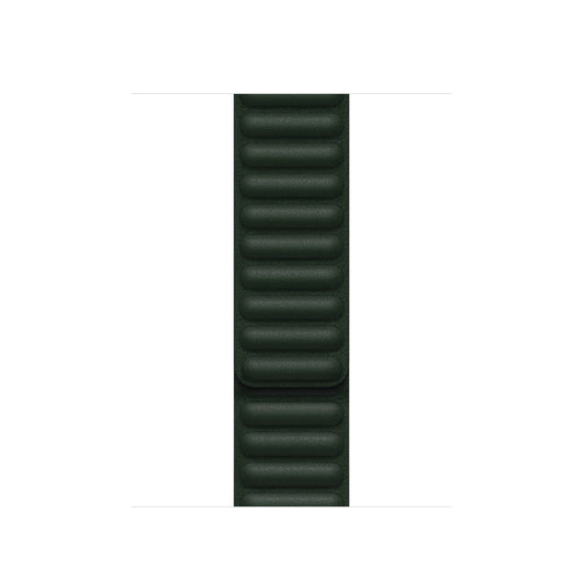 Каишка за Apple Watch от Apple - 41mm Sequoia Green Leather Link - M/L - iSTYLE BG