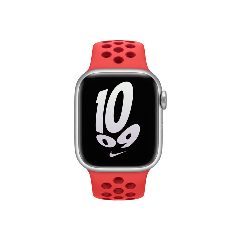 41mm Bright Crimson/Gym Red Nike Sport Band - iSTYLE BG
