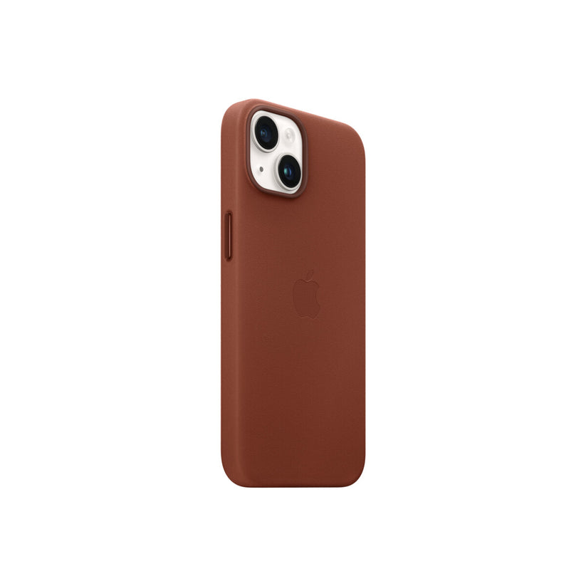 iPhone 14 Leather Case with MagSafe - Umber - iSTYLE BG