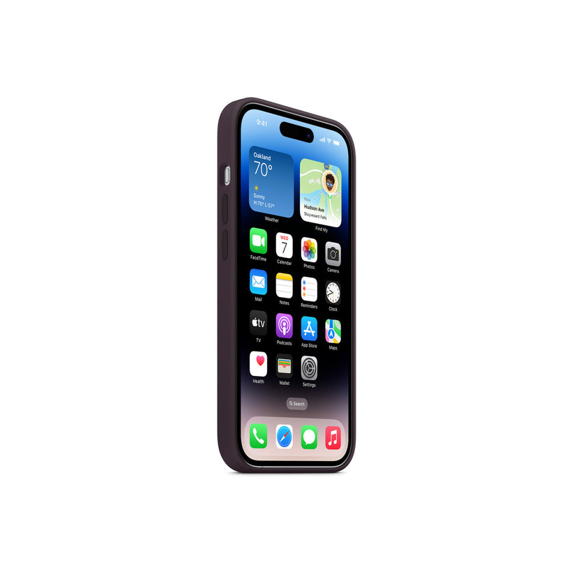 iPhone 14 Pro Silicone Case with MagSafe - Elderberry - iSTYLE BG