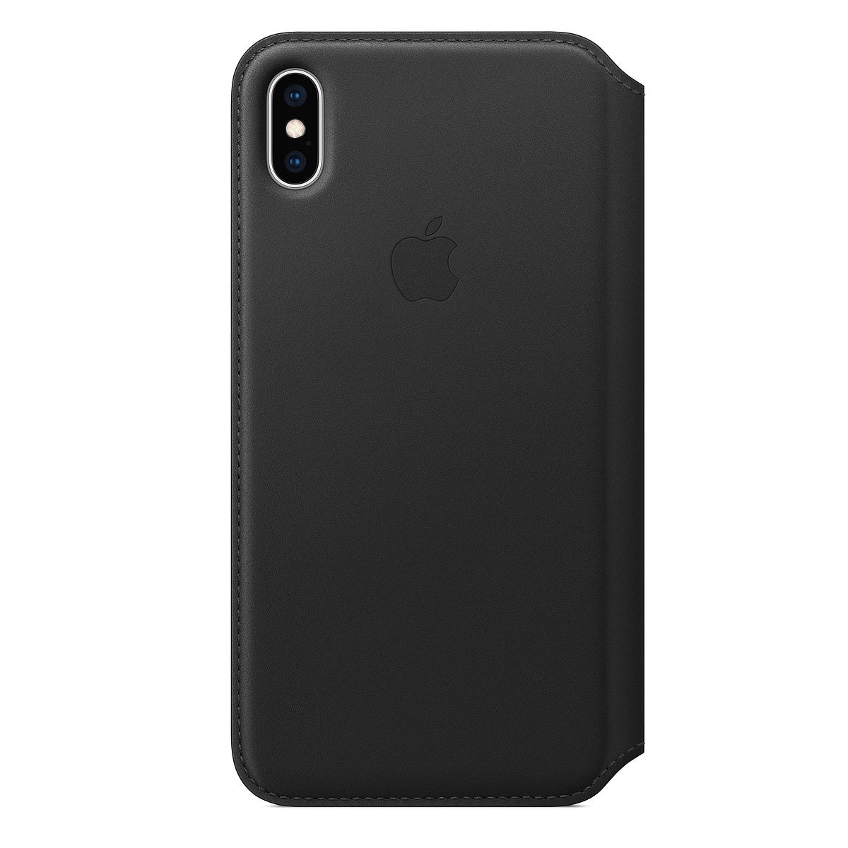 Apple iPhone XS Max Leather Folio - Black - iSTYLE BG