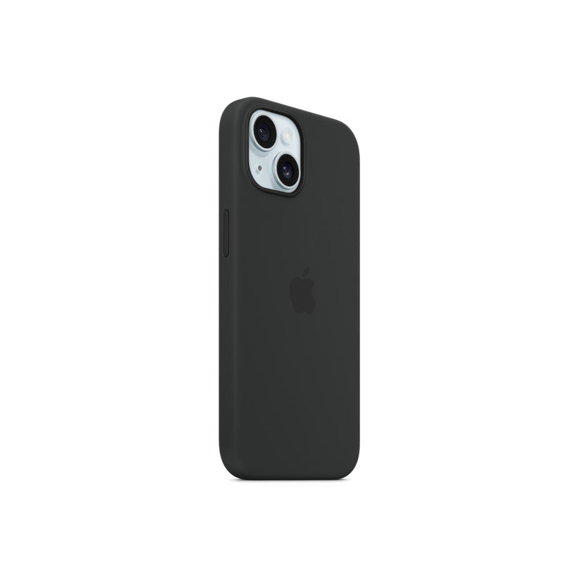 iPhone 15 Silicone Case with MagSafe - Black - iSTYLE BG