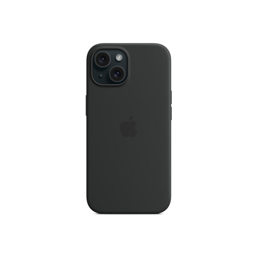 iPhone 15 Silicone Case with MagSafe - Black - iSTYLE BG
