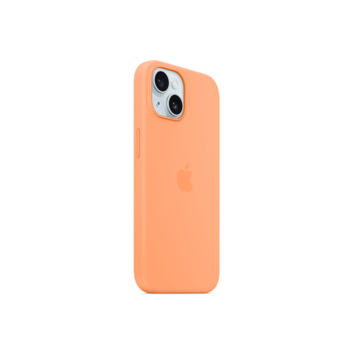 iPhone 15 Silicone Case with MagSafe - Orange Sorbet - iSTYLE BG