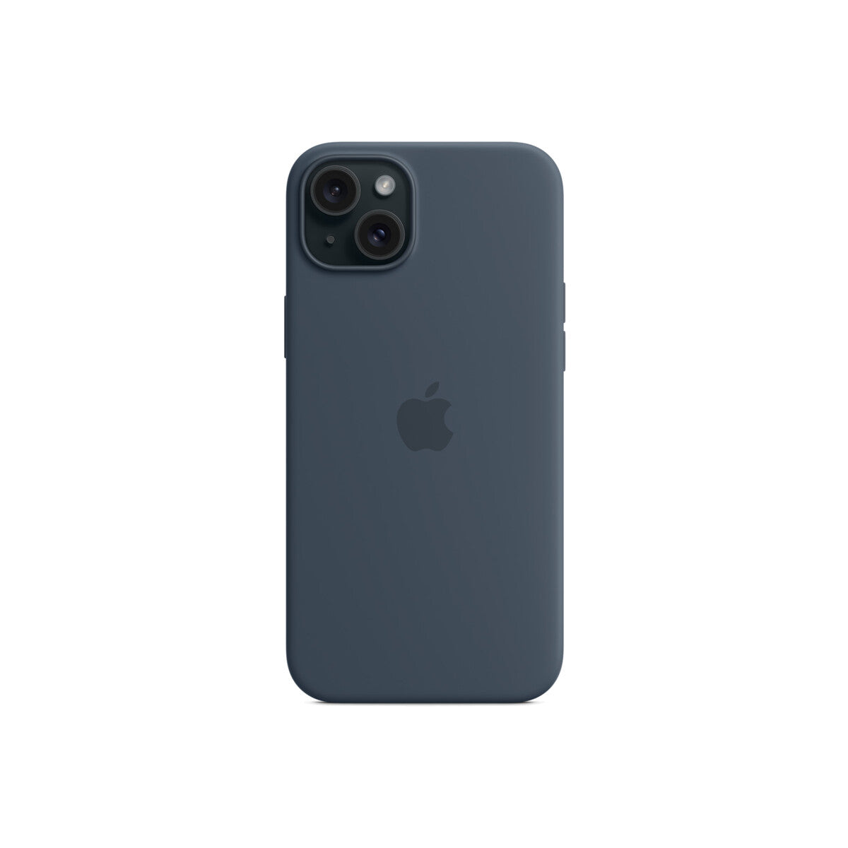 iPhone 15 Plus Silicone Case with MagSafe - Storm Blue - iSTYLE BG