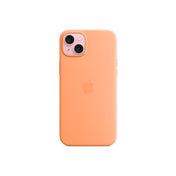 iPhone 15 Plus Silicone Case with MagSafe - Orange Sorbet - iSTYLE BG