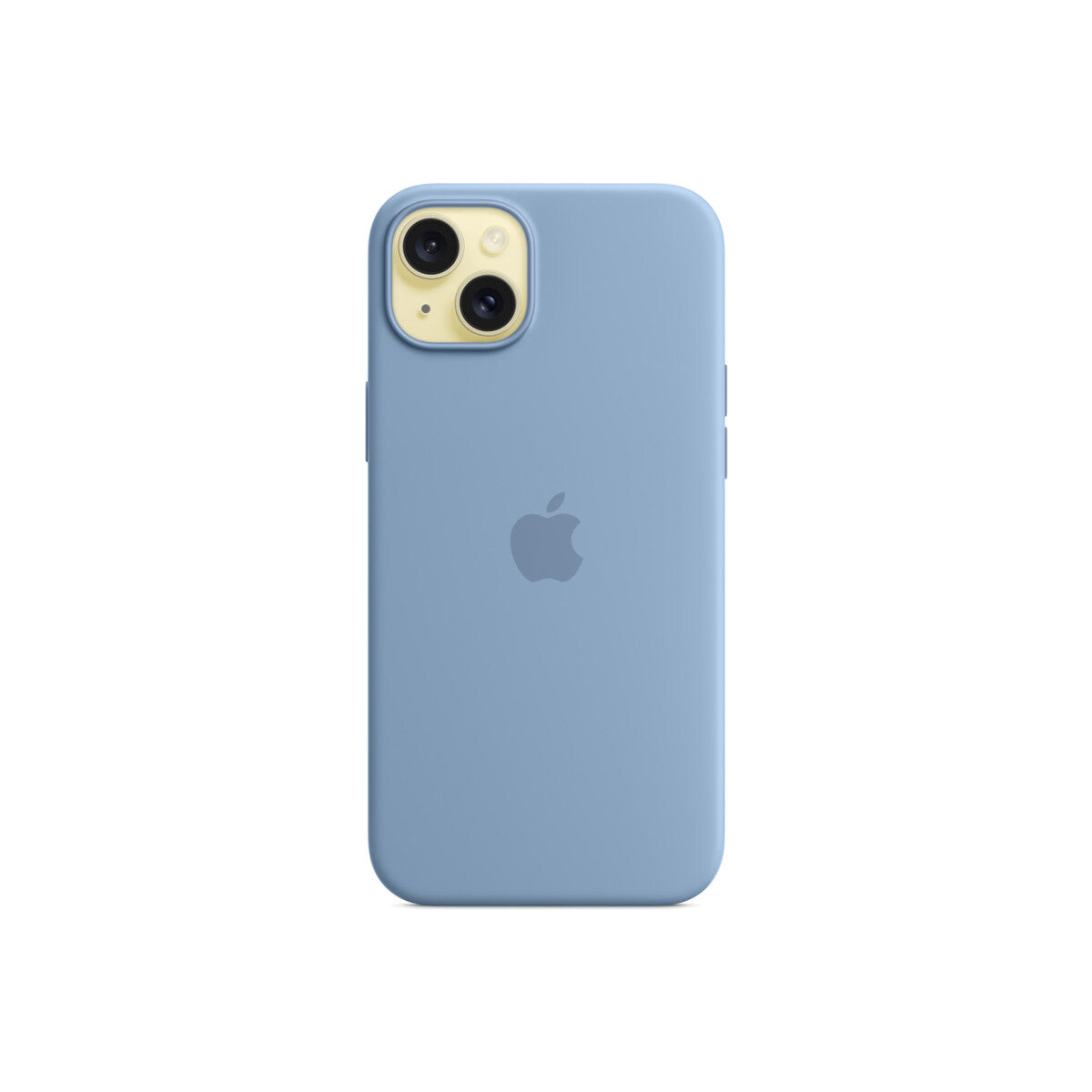 iPhone 15 Plus Silicone Case with MagSafe - Winter Blue - iSTYLE BG