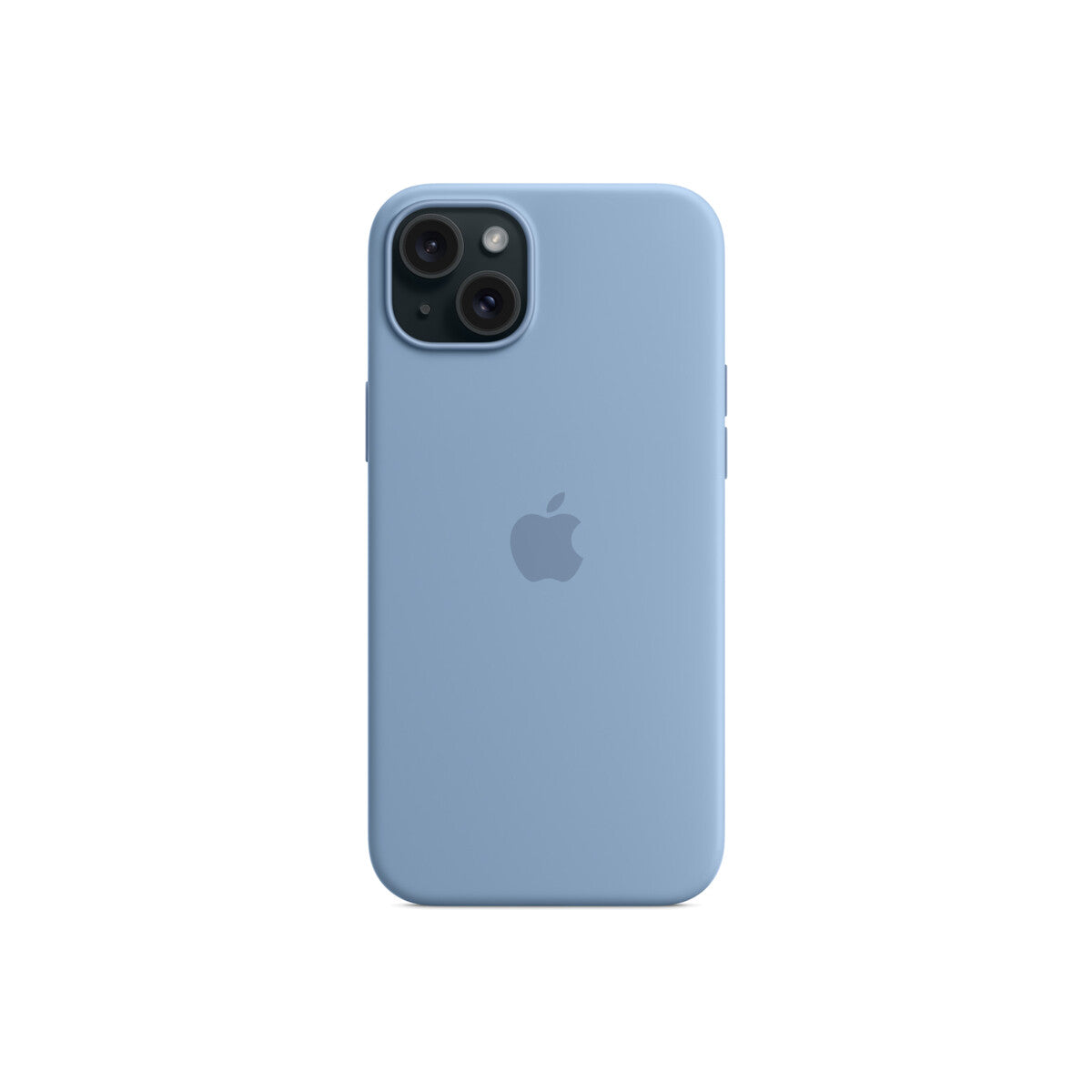 iPhone 15 Plus Silicone Case with MagSafe - Winter Blue - iSTYLE BG