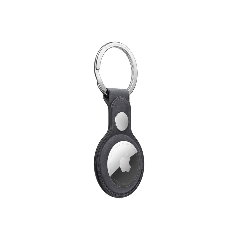 AirTag FineWoven Key Ring - Black - iSTYLE BG