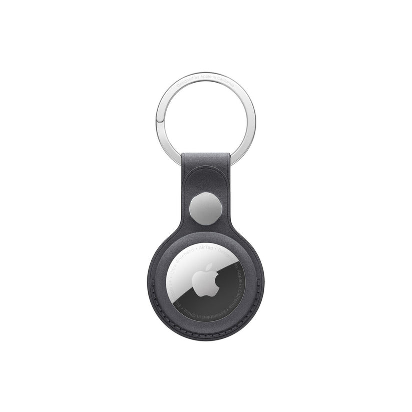 AirTag FineWoven Key Ring - Black - iSTYLE BG