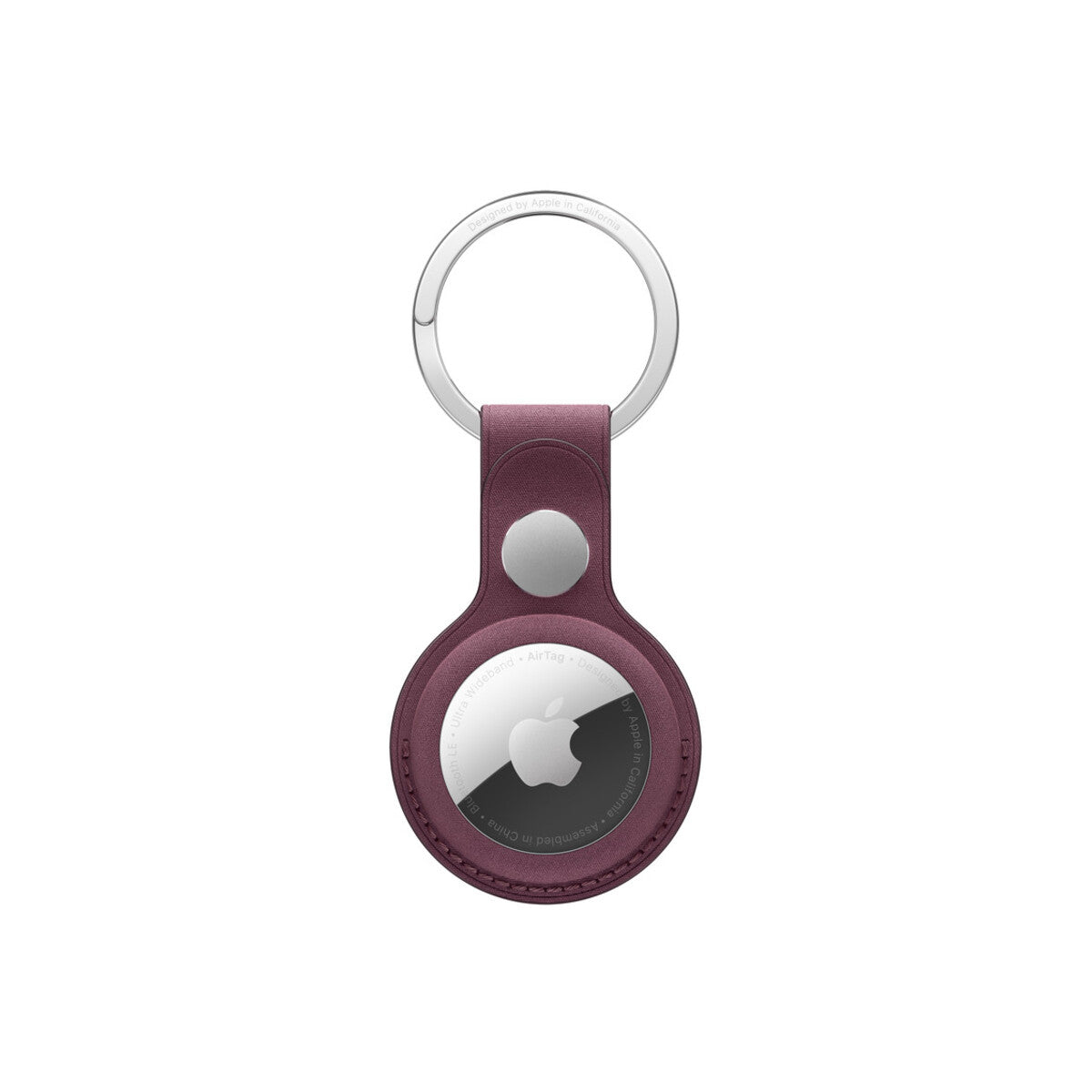 AirTag FineWoven Key Ring - Mulberry - iSTYLE BG
