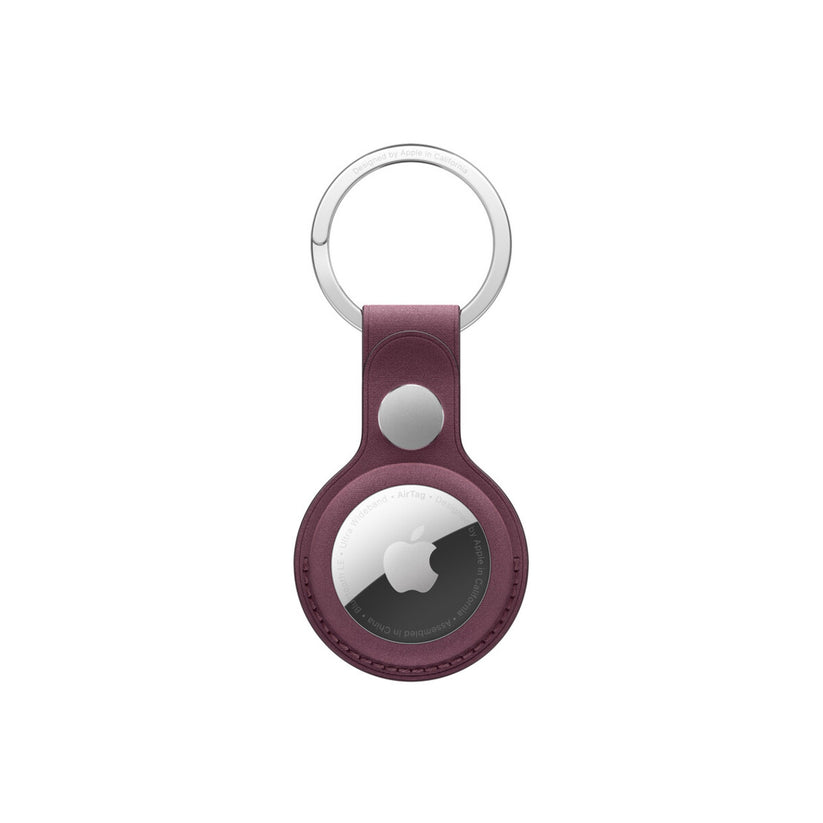 AirTag FineWoven Key Ring - Mulberry - iSTYLE BG