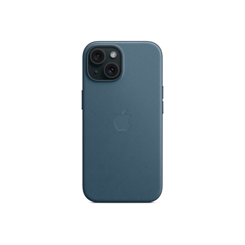 iPhone 15 FineWoven Case with MagSafe - Pacific Blue - iSTYLE BG