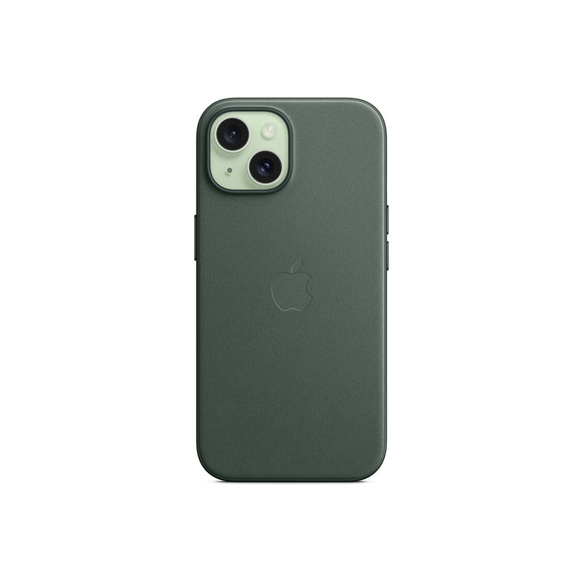 iPhone 15 FineWoven Case with MagSafe - Evergreen - iSTYLE BG