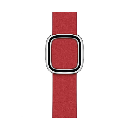 Каишка за Apple Watch от Apple - 40mm Scarlet Modern Buckle - Medium - iSTYLE BG