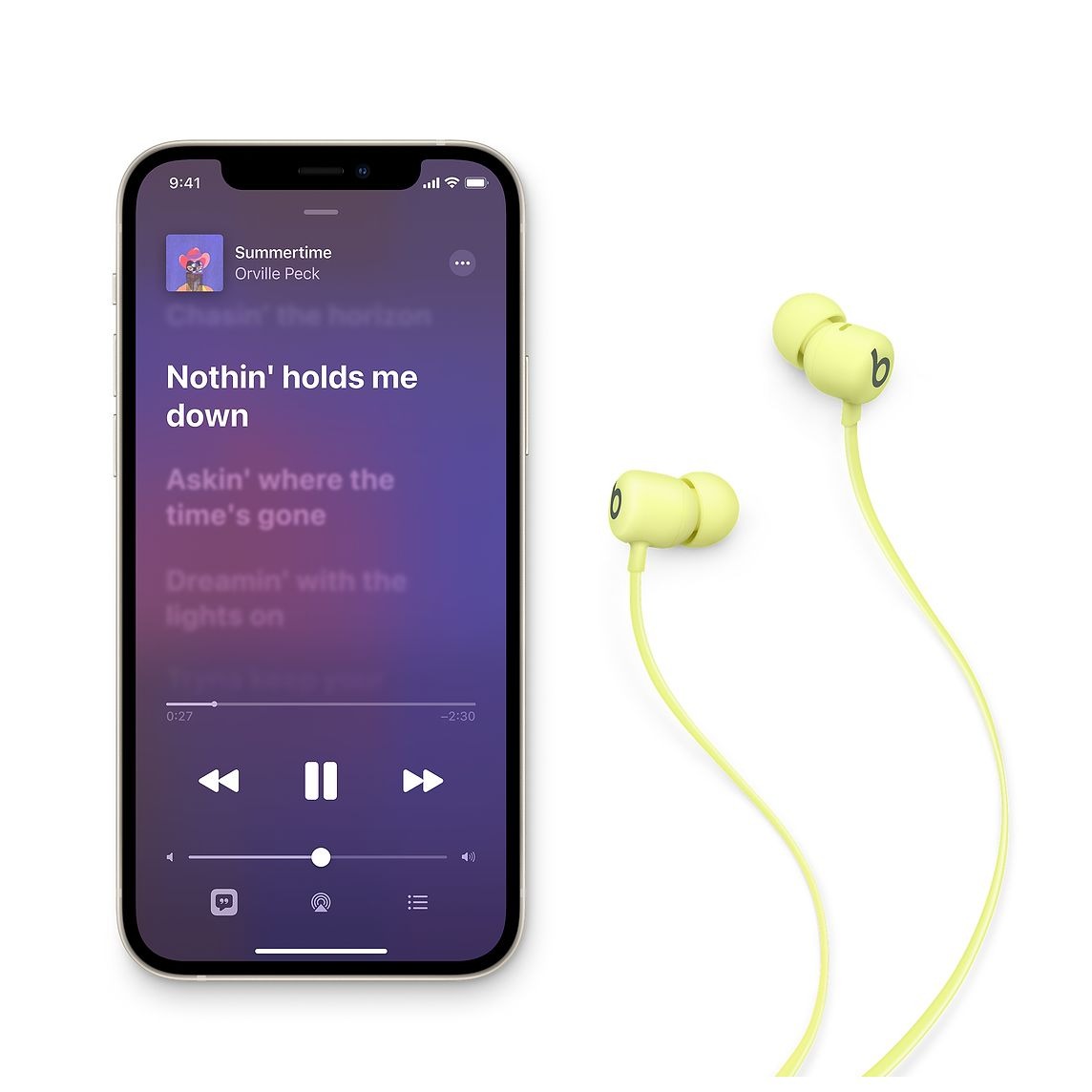 Beats Flex - All-Day Wireless Earphones - Yuzu Yellow - iSTYLE BG