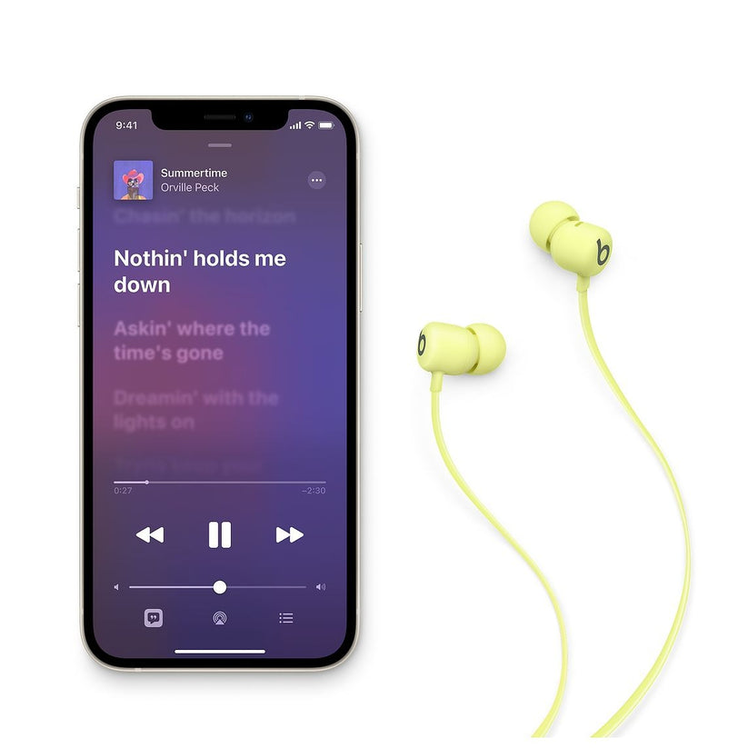 Beats Flex - All-Day Wireless Earphones - Yuzu Yellow - iSTYLE BG
