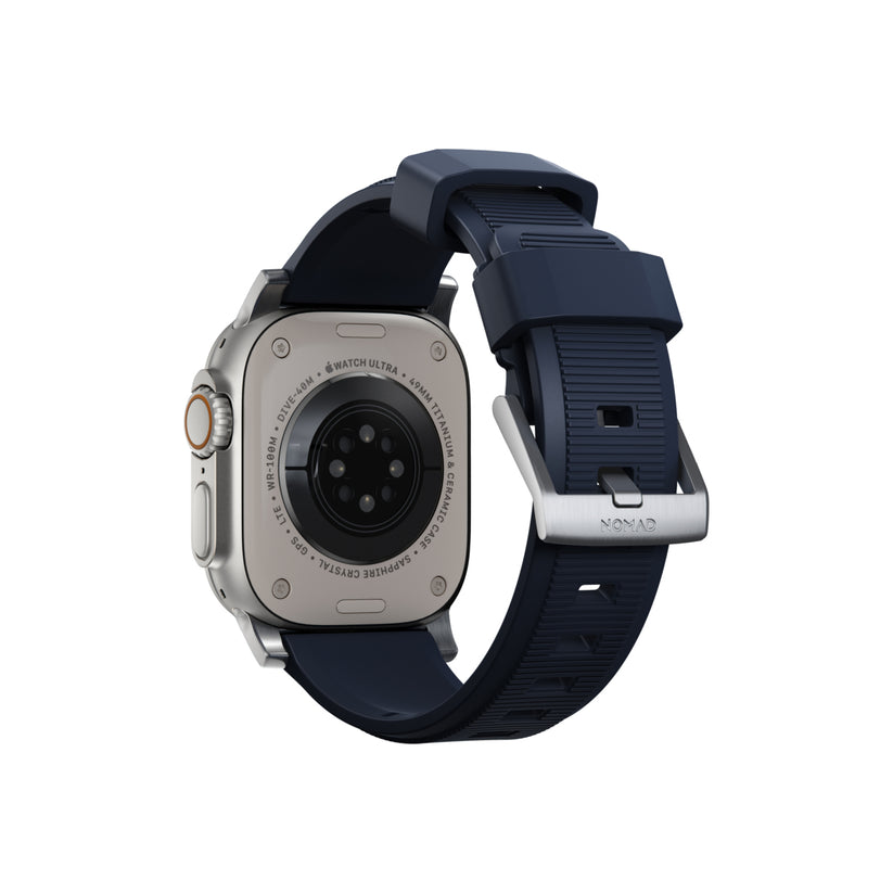 Каишка от Nomad - 49/44/42 мм Rugged Strap - синя - iSTYLE BG