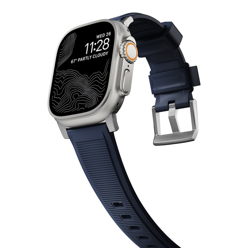 Каишка от Nomad - 49/44/42 мм Rugged Strap - синя - iSTYLE BG