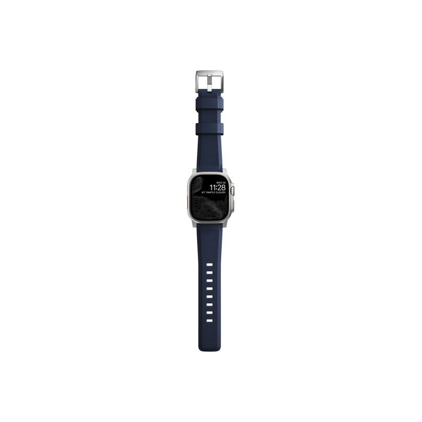 Каишка от Nomad - 49/44/42 мм Rugged Strap - синя - iSTYLE BG