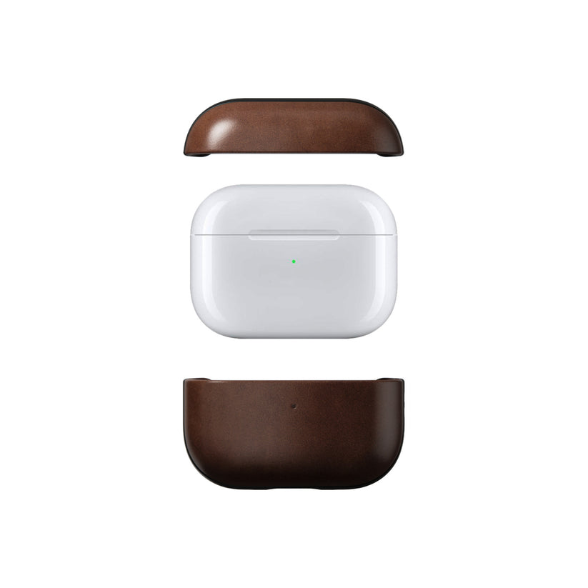 "Nomad Leather case, brown - AirPods Pro 2" - iSTYLE BG
