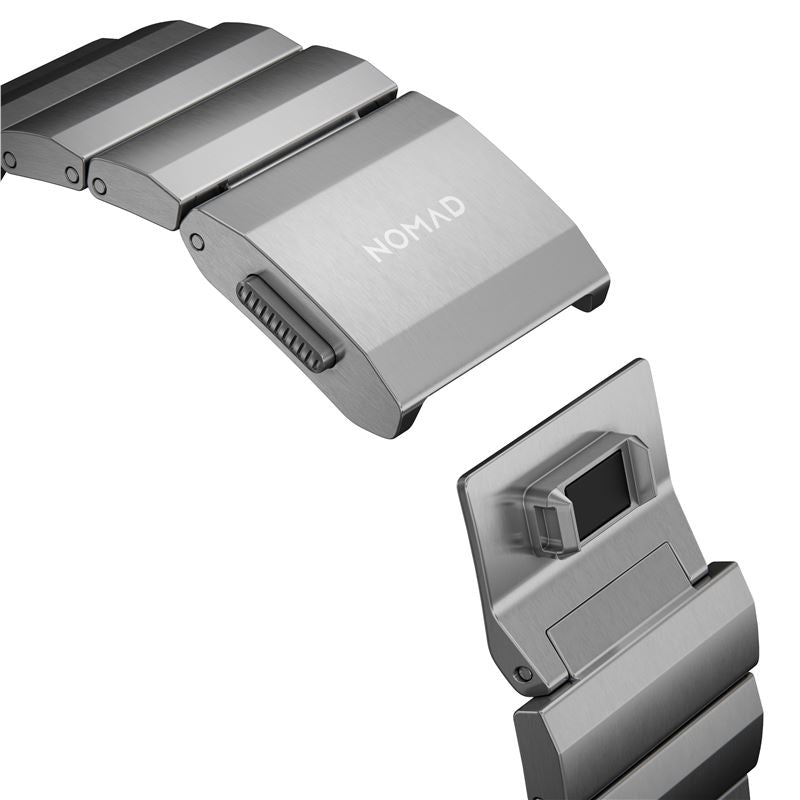 Nomad Titanium Band Silver for AW 44/42 mm - iSTYLE BG