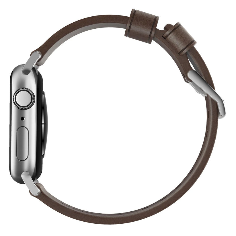 Каишка за Apple Watch от Nomad – 44/42мм Horween кафява - iSTYLE BG