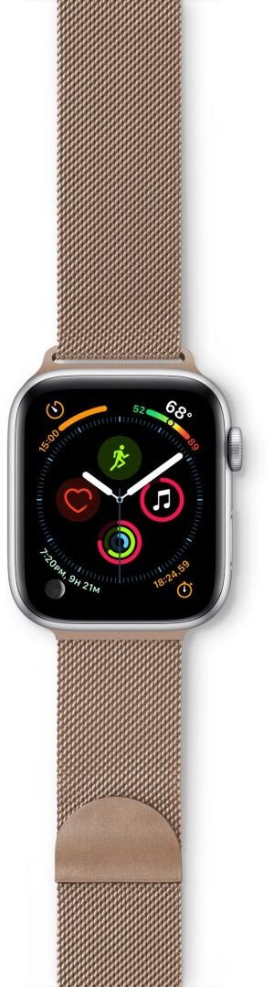 Каишка за Apple Watch от EPICO – 42/44мм Milanese Gold - iSTYLE BG