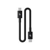 Beats USB-C to USB-C Woven Short Cable (20 cm) - Bolt Black