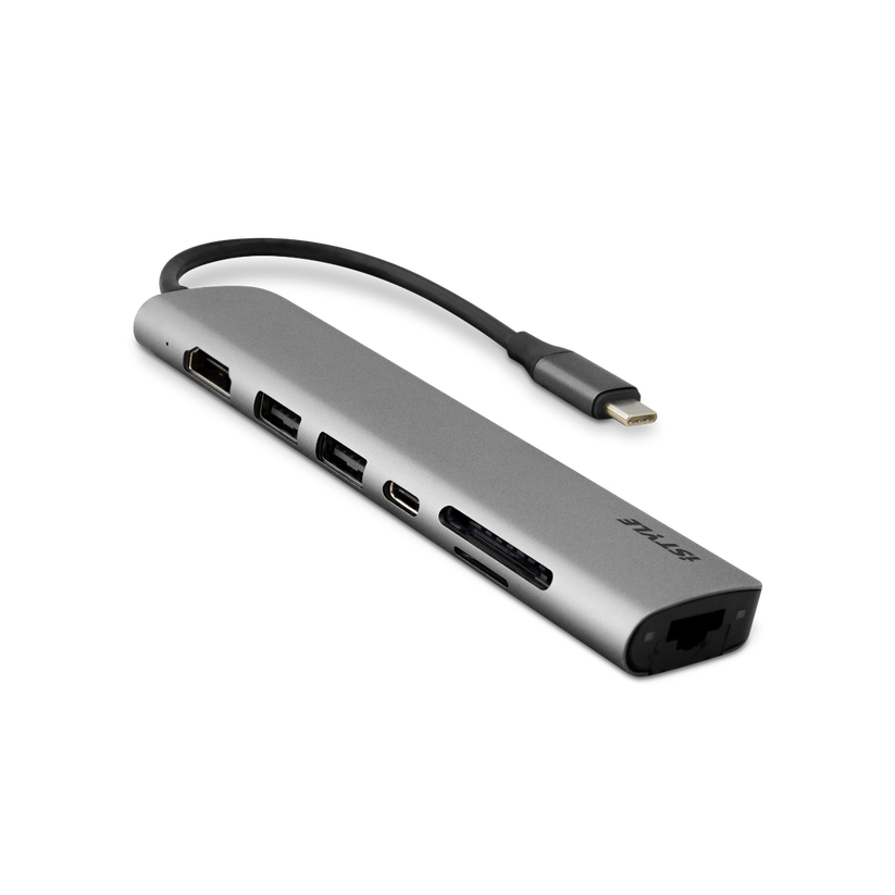 iStyle Type-C HUB MULTIMEDIA (2020) - space grey - iSTYLE BG