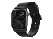 Каишка за Apple Watch от Nomad – 44/42мм Horween черна - iSTYLE BG