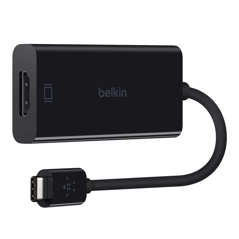 Черен USB-C към HDMI адаптер на Belkin с поддръжка на 4К - iSTYLE BG
