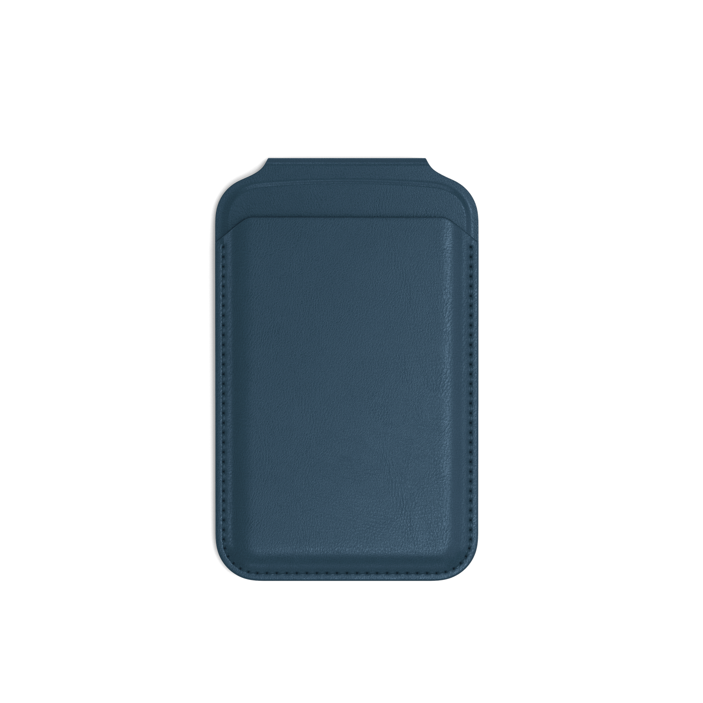 Satechi Vegan-Leather Magnetic Wallet Stand, Magsafe Compatible - Dark Blue
