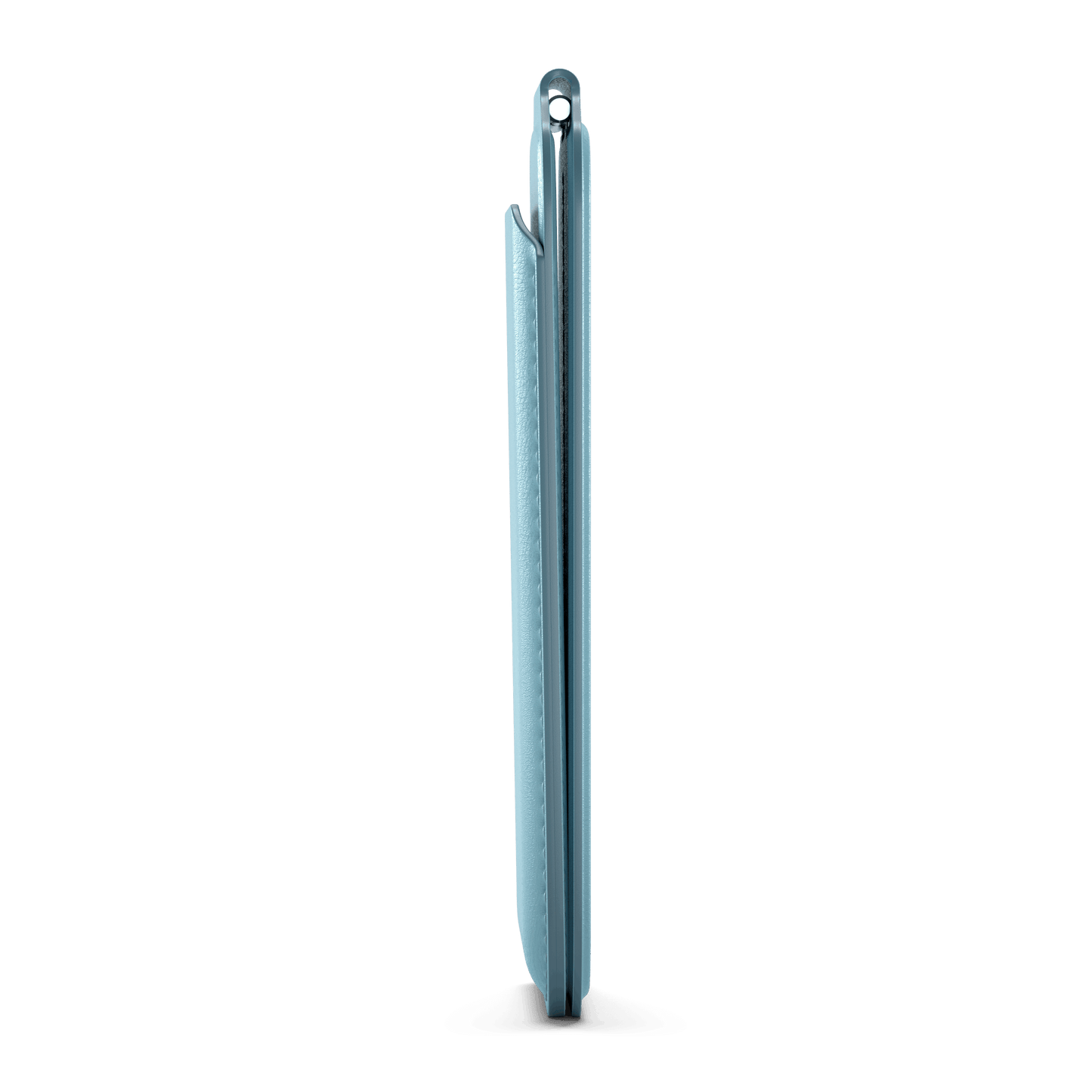 Satechi Vegan-Leather Magnetic Wallet Stand, Magsafe Compatible - Light Blue
