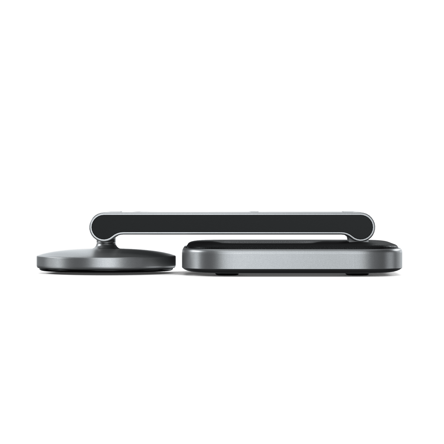 Satechi 3-in-1 Foldable Qi2 Wireless Charging Stand - Space Gray