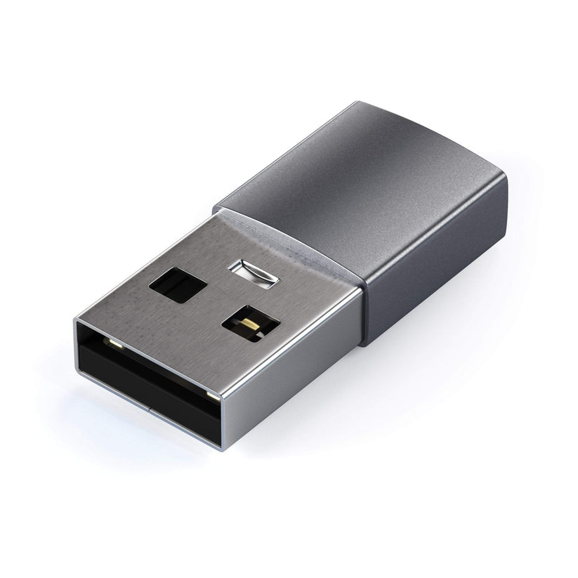 Satechi Aluminum Type-A to Type-C Adapter - Space Grey - iSTYLE BG