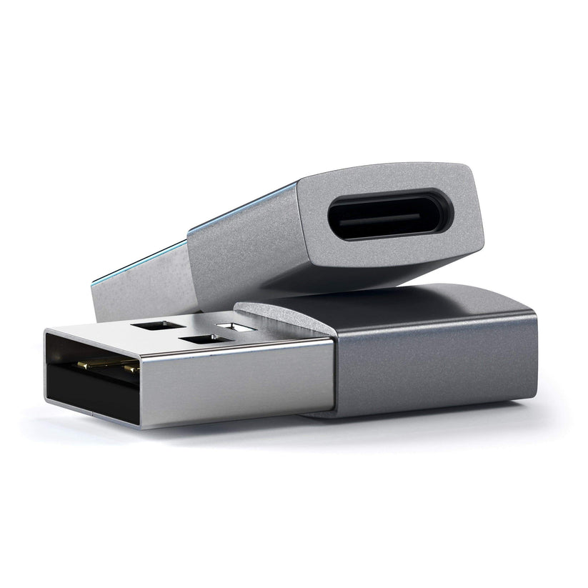 Satechi Aluminum Type-A to Type-C Adapter - Space Grey - iSTYLE BG