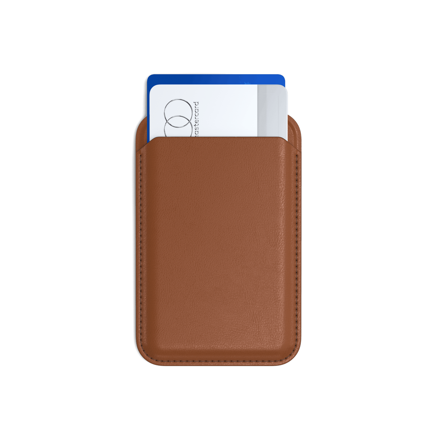 Satechi Vegan-Leather Magnetic Wallet Stand - Brown - iSTYLE BG
