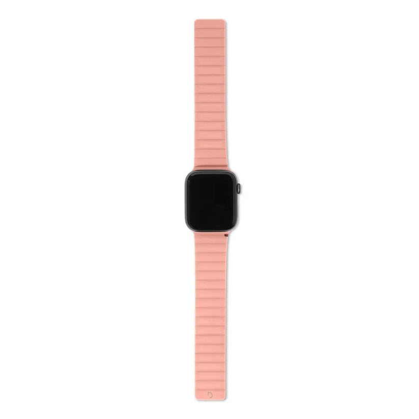 Каишка за Apple Watch от Decoded - магнитно залепване - розова - iSTYLE BG