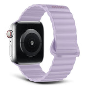 Каишка за Apple Watch 38/40/41 MM от Decoded - магнитно залепване - лилава - iSTYLE BG