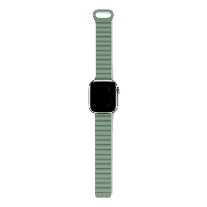 Каишка за Apple Watch 38/40/41 MM от Decoded - магнитно залепване - зелена - iSTYLE BG