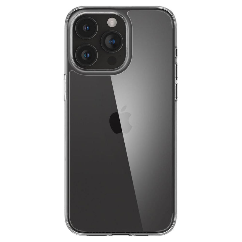 Кейс за iPhone 15 Pro Max, Spigen - Air Skin Hybrid, Crystal Clear - iSTYLE BG
