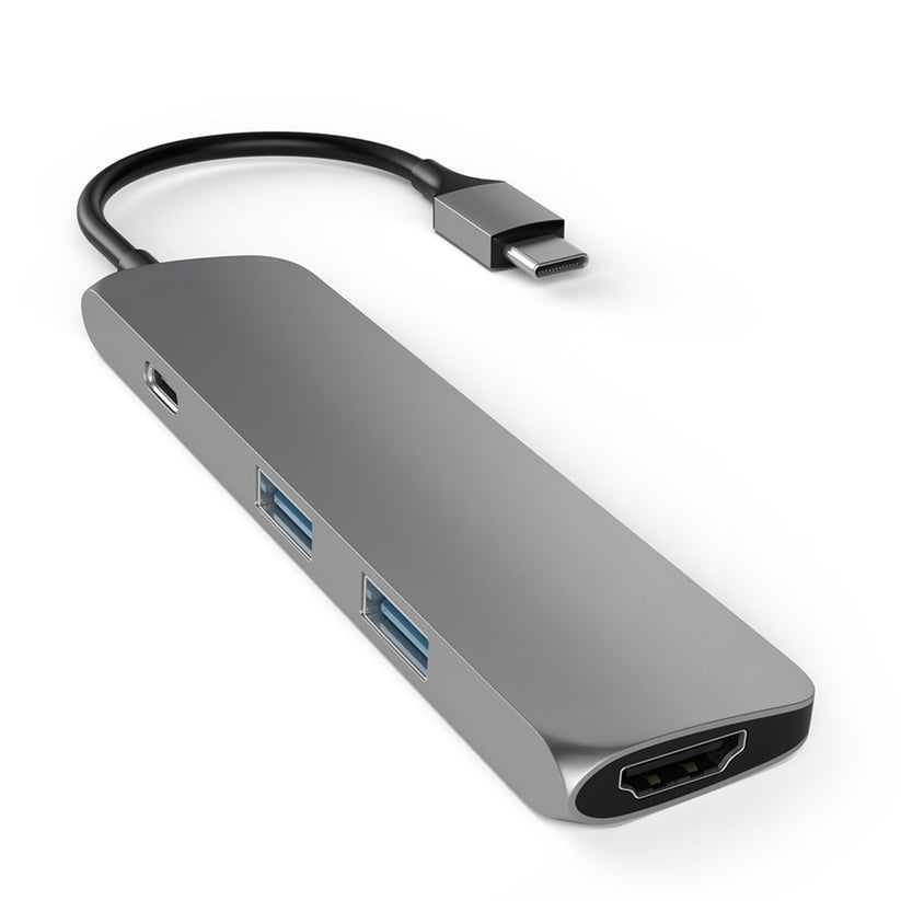 Мултипортов USB-C хъб от Satechi - черен - iSTYLE BG