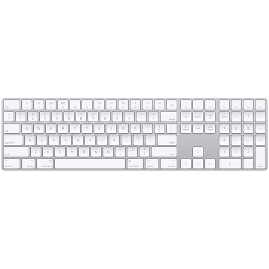 Apple Magic Keyboard with Numeric Keypad - US English - Silver - iSTYLE BG