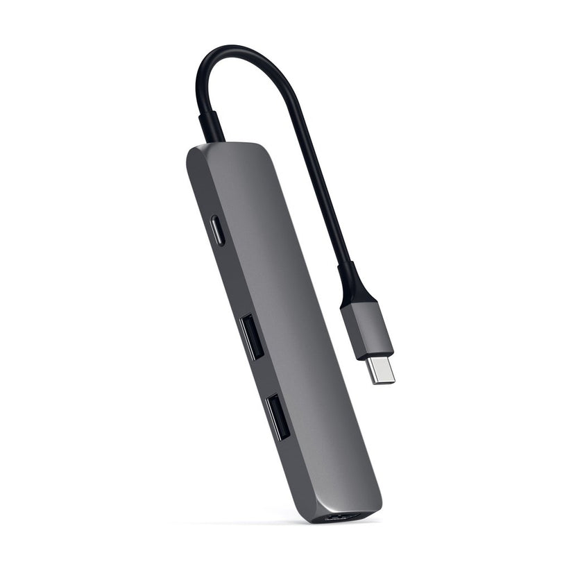 Мултипортов USB-C хъб от Satechi - черен - iSTYLE BG