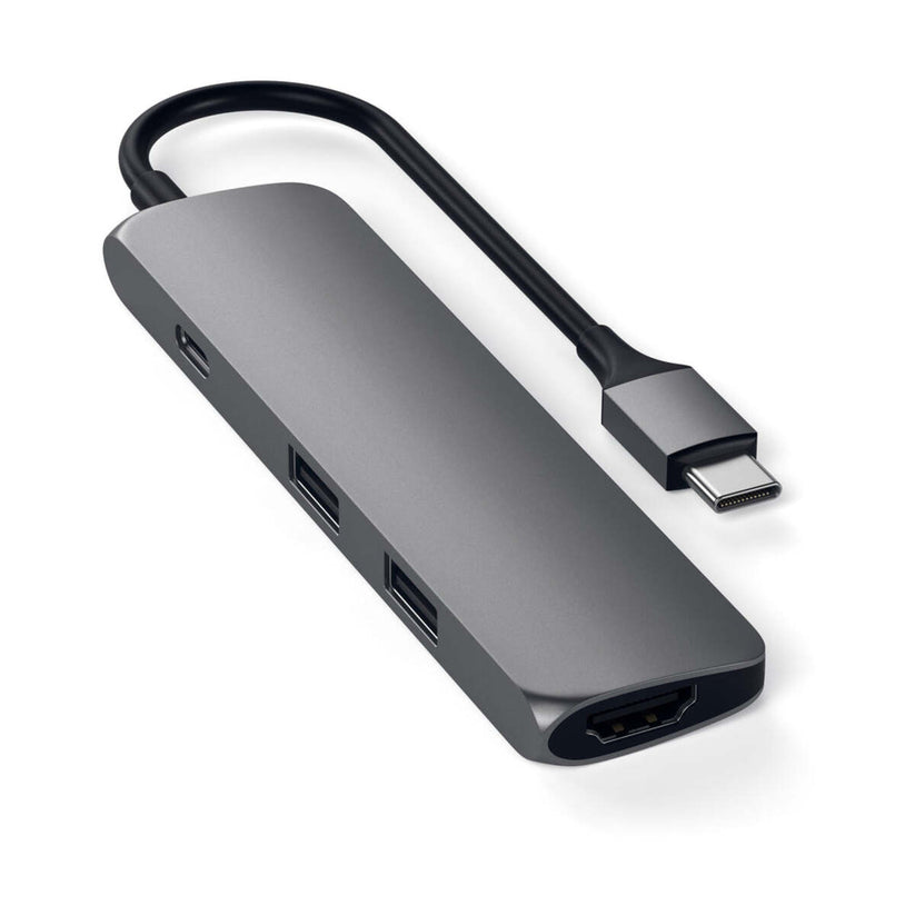 Мултипортов USB-C хъб от Satechi - черен - iSTYLE BG