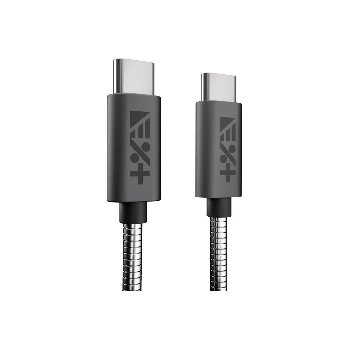 Метален кабел от NEXT ONE USB-C към USB-C | SPACE GRAY - iSTYLE BG