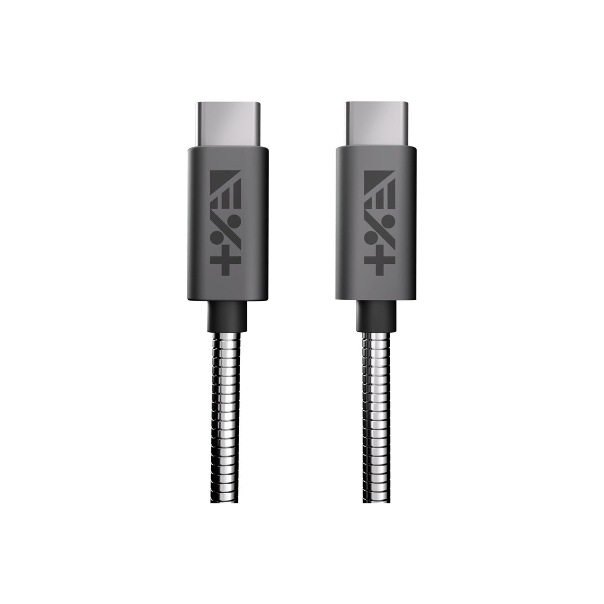Метален кабел от NEXT ONE USB-C към USB-C | SPACE GRAY - iSTYLE BG