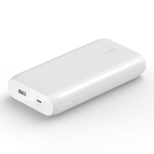 Belkin Boost Charge (20000 Mah) 30W Power Delivery Power Bank - White - iSTYLE BG