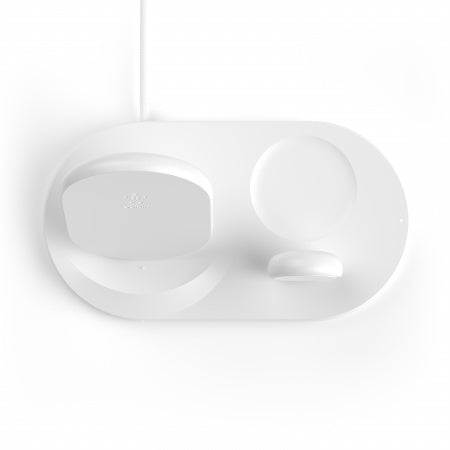Бяла зареждаща стойка от Belkin 3 в 1 - iSTYLE BG